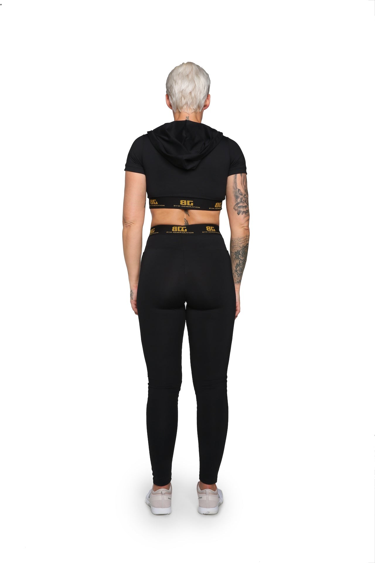 KÁ-MÓN Black-Power Sport Leggings