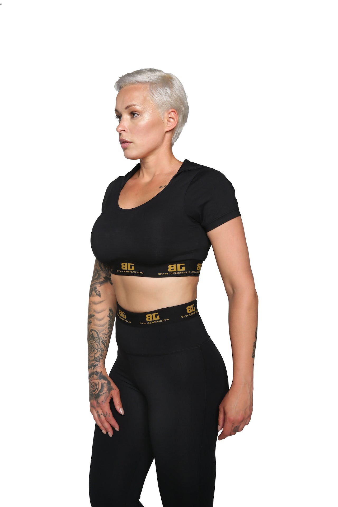 KÁ-MÓN Black-Power Sport Leggings